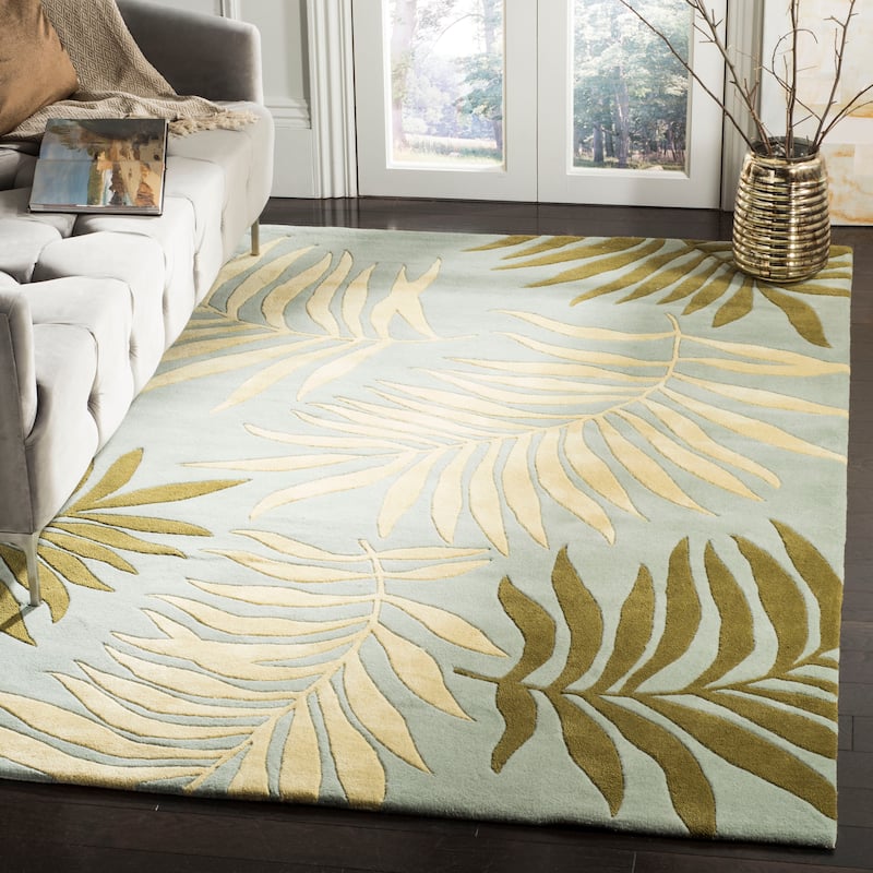 SAFAVIEH Handmade Soho Kyrie Ferns N.Z. Wool Rug