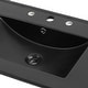 preview thumbnail 86 of 120, JONATHAN Y Aubert 3-Hole Rectangular Ceramic Single Sink Basin Vanity Top