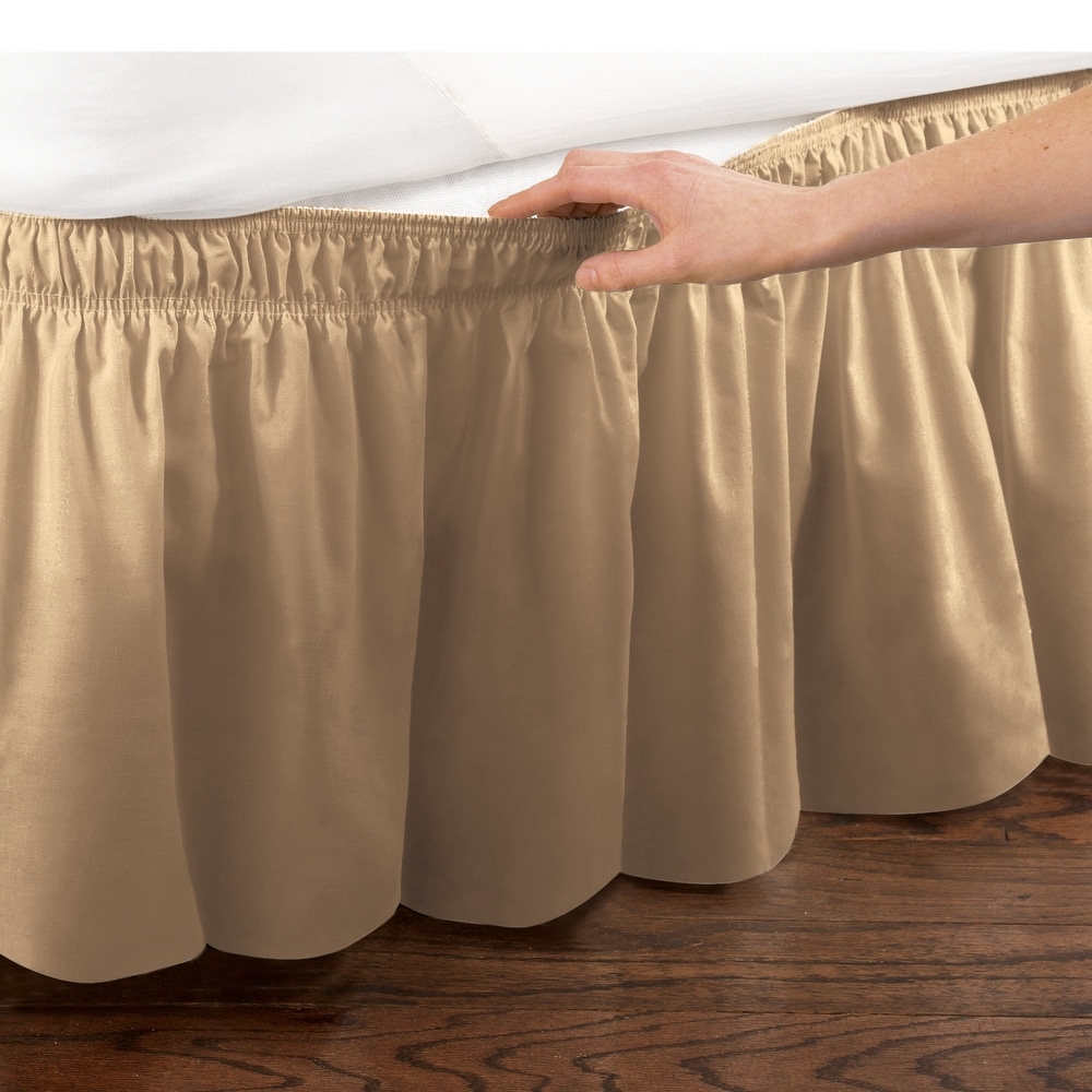 Gold pleated new arrivals skirt queen size