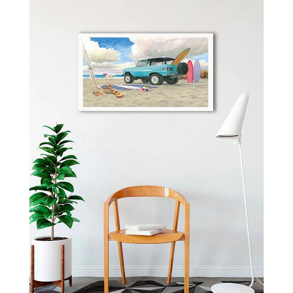 Beach Ride I Framed Poster
