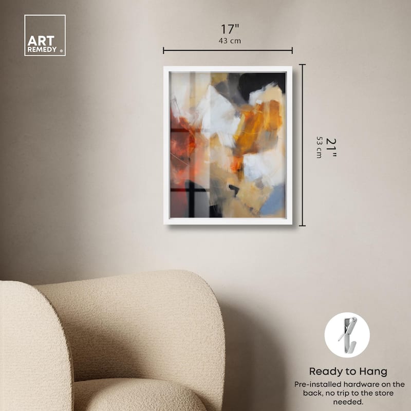 Earth and Fire I Shadowbox by Art Remedy