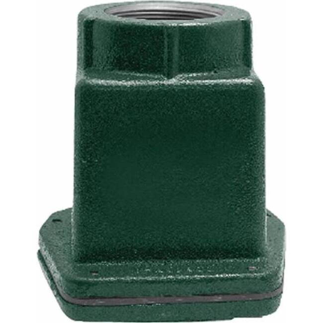 Zoeller 30-0152 2" Cast Iron Full-Flow Check Valve - Natural