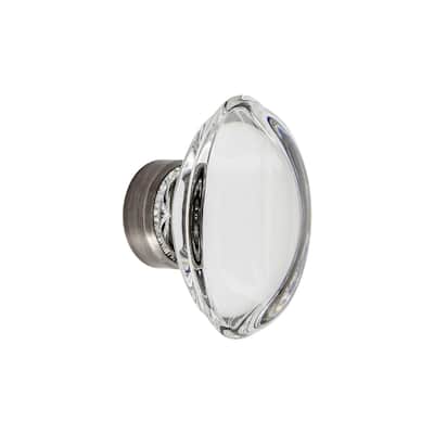 Grandeur PROV-CRYS-KNOB Provence 1-3/4" Elegant Solid Crystal Vintage