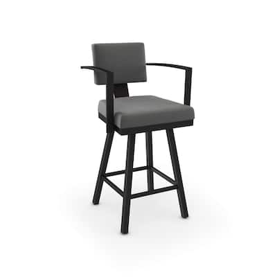 Amisco Akers Swivel Counter Stool