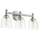 Option Satin Nickel / Clear Seeded