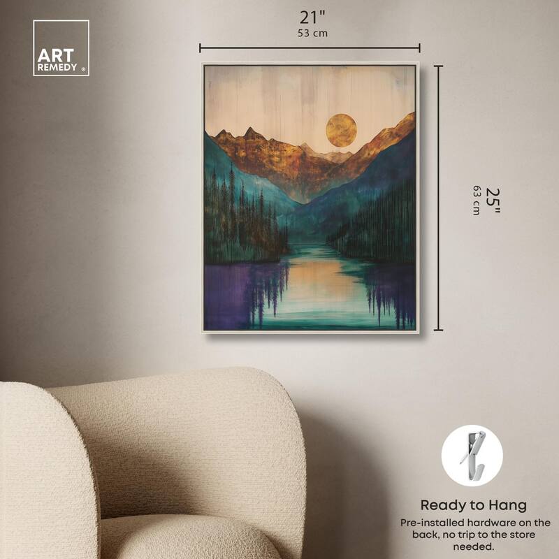 Secrets of the Lake Canvas by Art Remedy