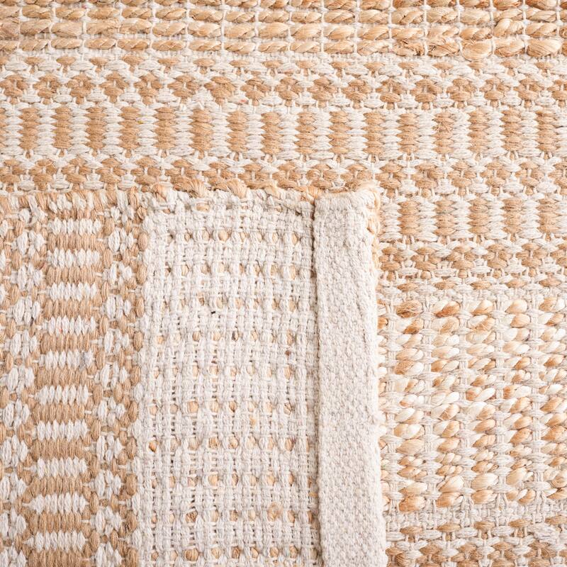 SAFAVIEH Handmade Natural Fiber Galilea Geometric Seagrass Rug