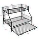 preview thumbnail 15 of 13, Twin Over Full with Trundle Metal Bunk Bed, Easy Assembly