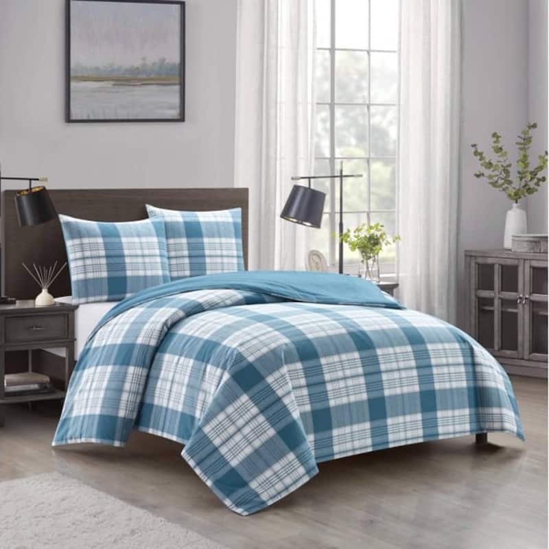 Dearfoams Cotton Comforter All Season Bedding Set