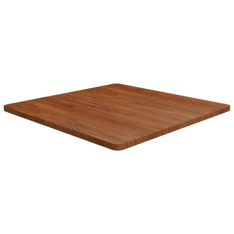 vidaXL Table Top Solid oak wood in Durable - 31.5 x 31.5 x 1.0 in
