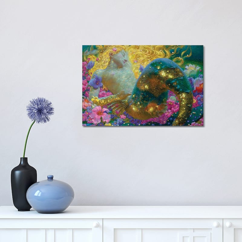 iCanvas "Golden Dreams" by Victor Nizovtsev Canvas Print - 12x18x1.5