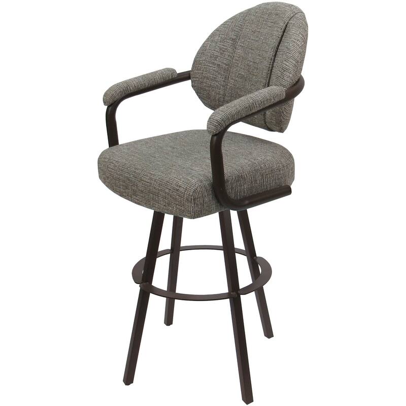 Swivel Metal Bar Stool M-70 on Warren Base