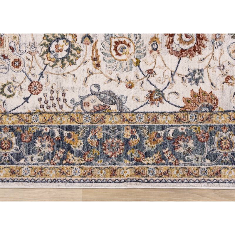 Olivia Collection - Classic Elegant Border Area Rug