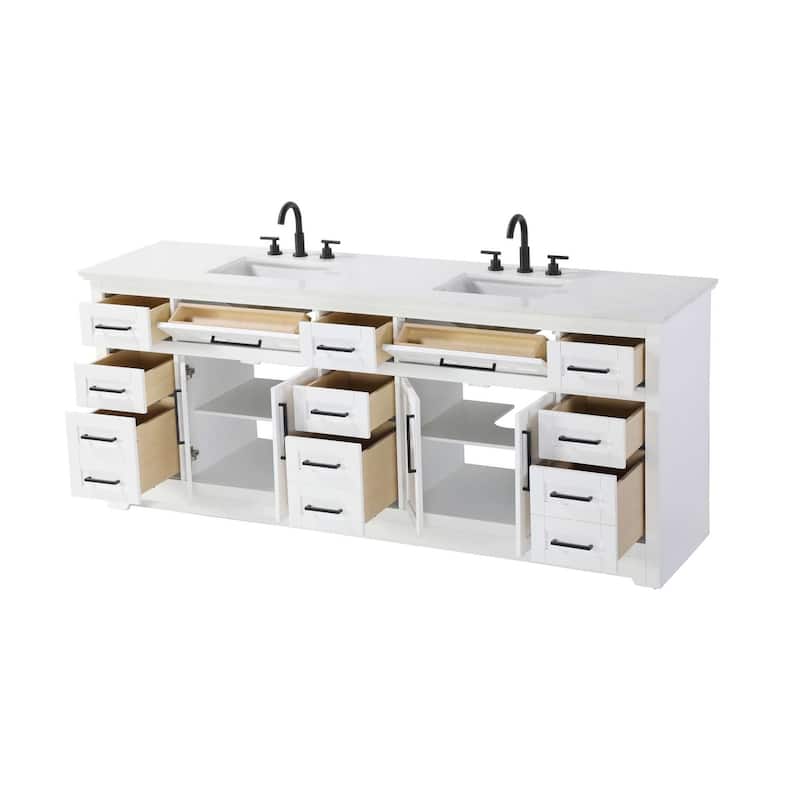 Nathaniel Double Bathroom Vanity (54-84 inch)