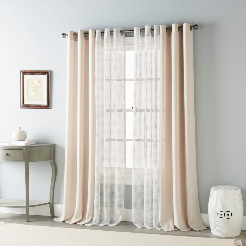 Nanshing Ayrina Grommet 4-Piece Curtain Panel Set - 35 x 84"