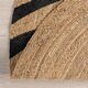 preview thumbnail 4 of 7, Nuloom Zaylee Tiger Handwoven Kids Jute Area Rug