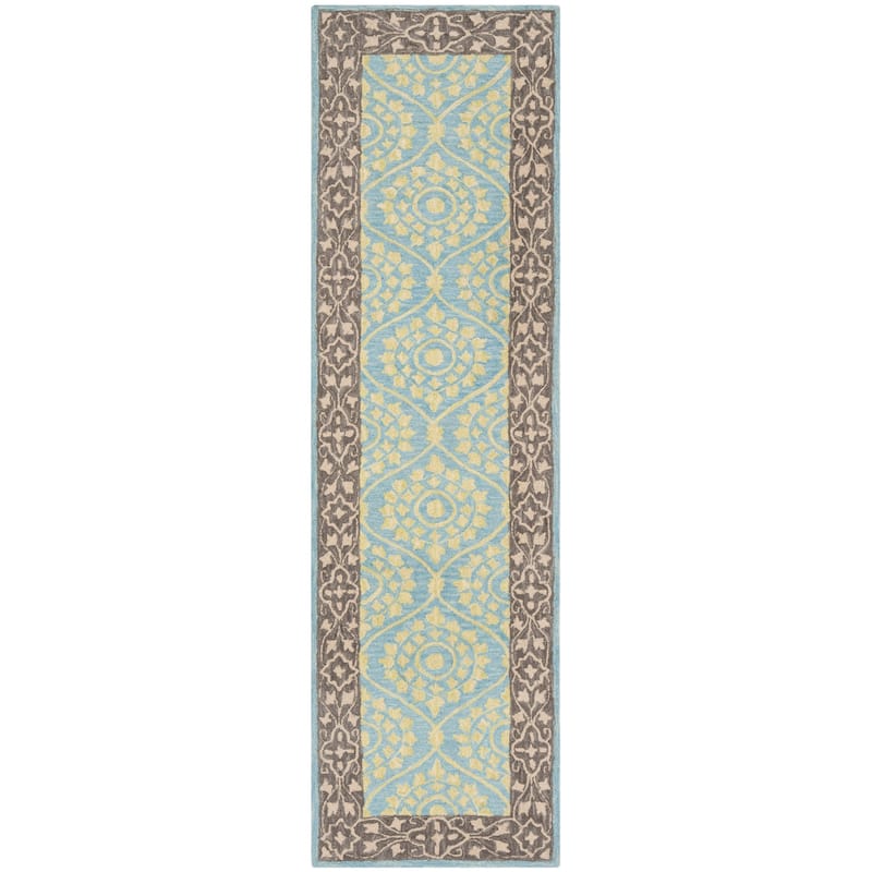 SAFAVIEH Handmade Suzani Fatima Boho Tribal Wool Rug