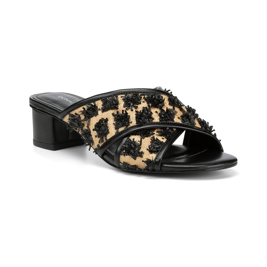 donald pliner raffia sandal