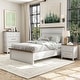 preview thumbnail 18 of 17, Furniture of America Althea Modern Farmhouse 3-Piece Wood Kids Panel Bedroom Set White - Full