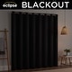 Tenda Eclipse Darrell Thermaweave – Pannello Singolo, Nero, 94 Cm Larghezza X 160 Cm Altezza