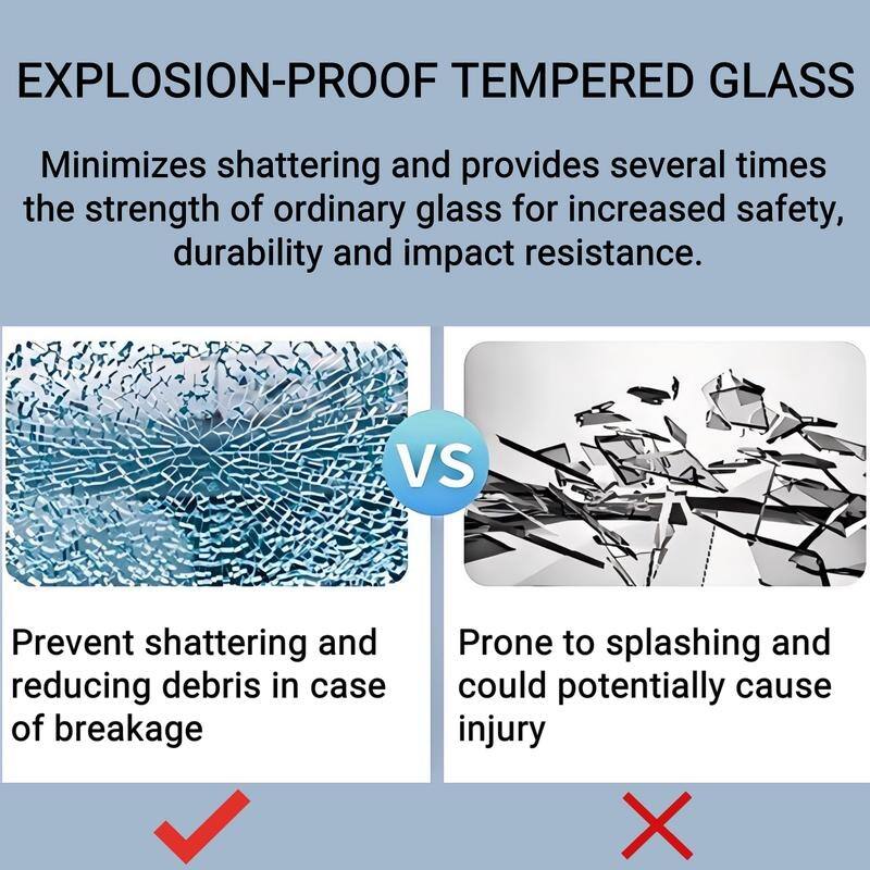 ABRUZZO 44-48" W x 72" H Semi-Frameless Double Sliding Tempered Glass Shower Door with Dual Towel Bars
