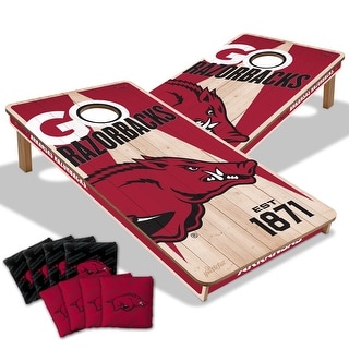 Arkansas Razorbacks NCAA 2x4 Cornhole Board Set