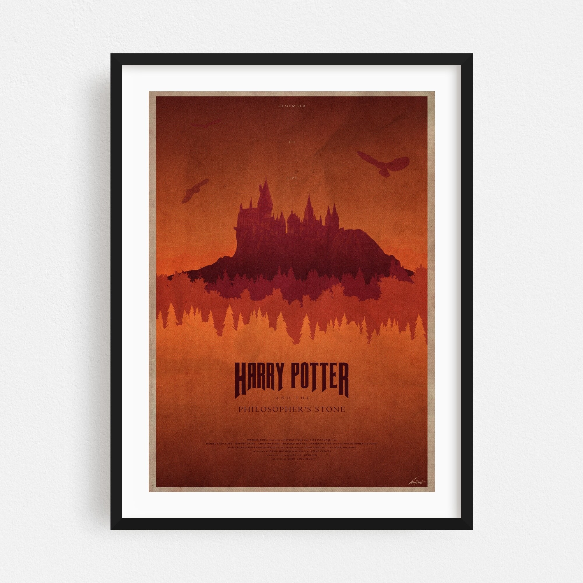 Art Poster Harry Potter - Philosopher's Stone