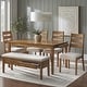 preview thumbnail 11 of 11, Lifestorey Palmer Solid Wood Bench with Storage