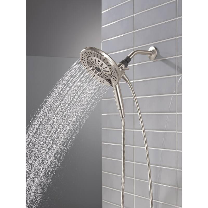 Delta 75655 In2ition 1.75 GPM Multi Function 2-in-1 Shower Head and