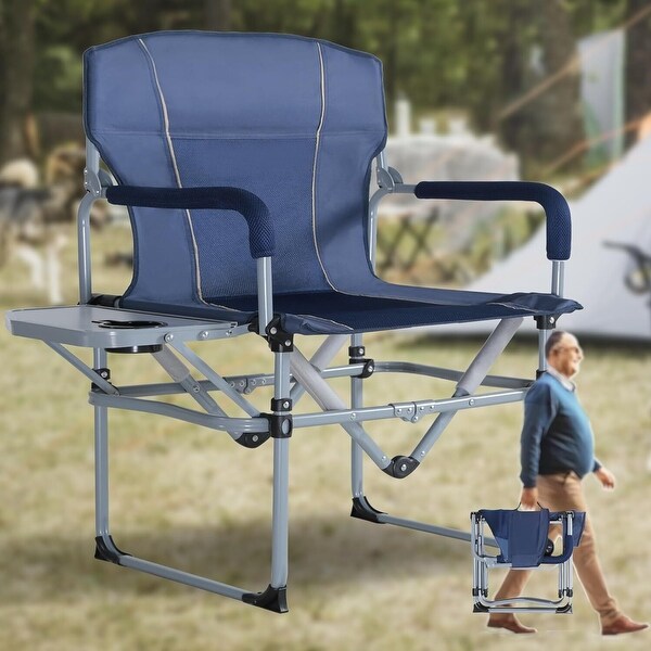 Picnic chair with side table discount