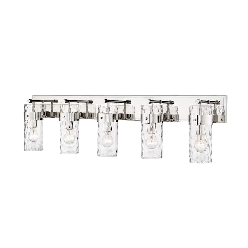 Bellevue ZBF53750 Vibius 5 Light 44" Wide Vanity Light - Polished Nickel