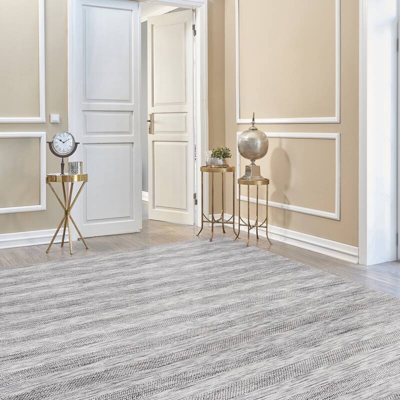 Striped Tonal Area Rug