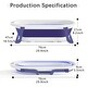 preview thumbnail 4 of 5, Portable-Foldable Multifunctional Baby Bathtub with Newborn Cushion and Anti-skid Pad - 29.9”L x 18.5”W x 8.2”H