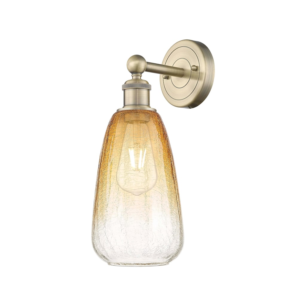 Innovations Lighting 616-1W-16-6 Brookhaven Almond Sconce Brookhaven
