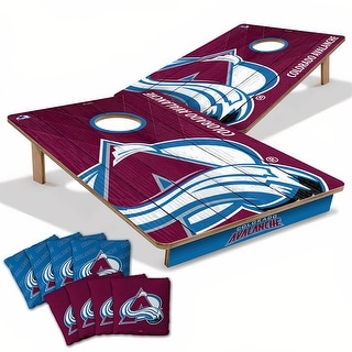 Colorado Avalanche NHL Tailgate Cornhole Board Set