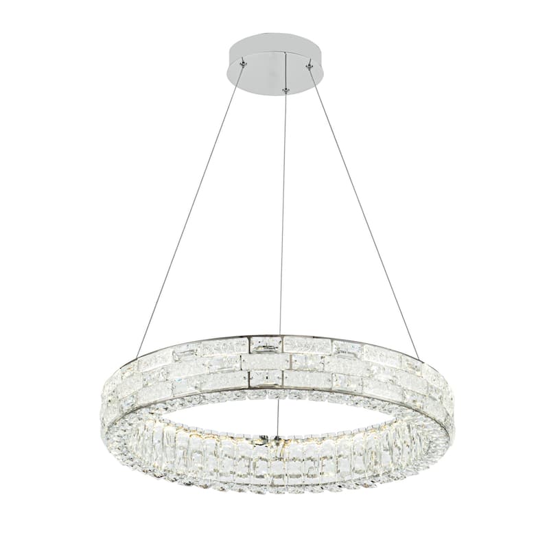 Artcraft Elegance Integrated LED Chandelier - Chrome Finish