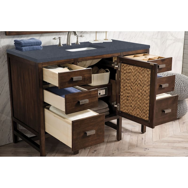 James Martin Vanities Addison 48" Single Basin Hardwood Vanity Set