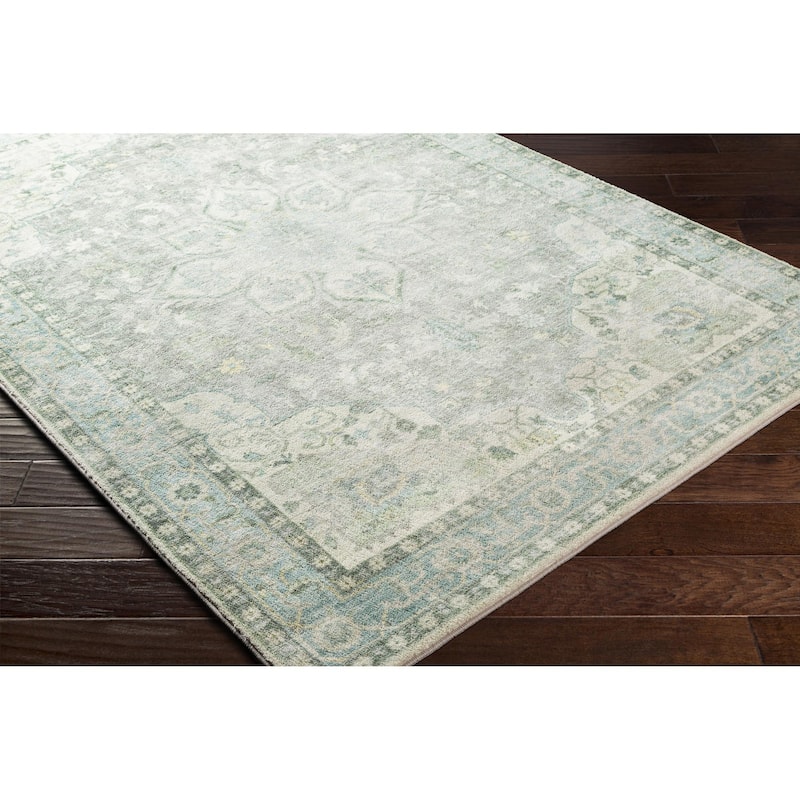 Livabliss Erin Updated Traditional Medallion Area Rug