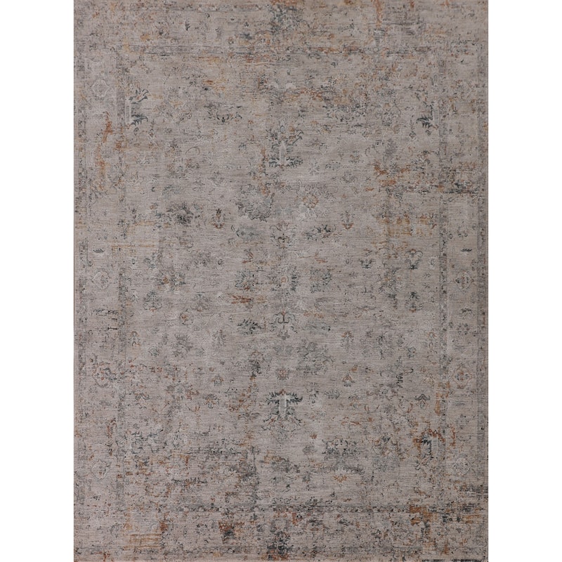 Ziegler Turkish Area Rug Machine Made Traditional Polyester Carpet - 7'10" x 10'2"
