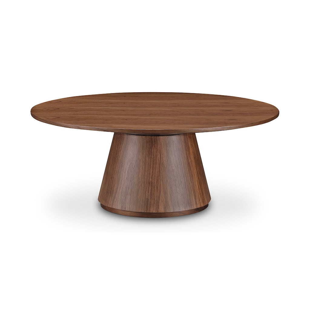 Aurelle Home Modern Flared-Base Coffee Table