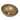 Round Golden-Bronze Ceramic Vessel Sink Scratch & Heat Resistant Above-Counter Installation