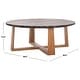 preview thumbnail 5 of 3, SAFAVIEH Couture Trenton Marble Top Coffee Table - 38"W x 38"D x 15"H