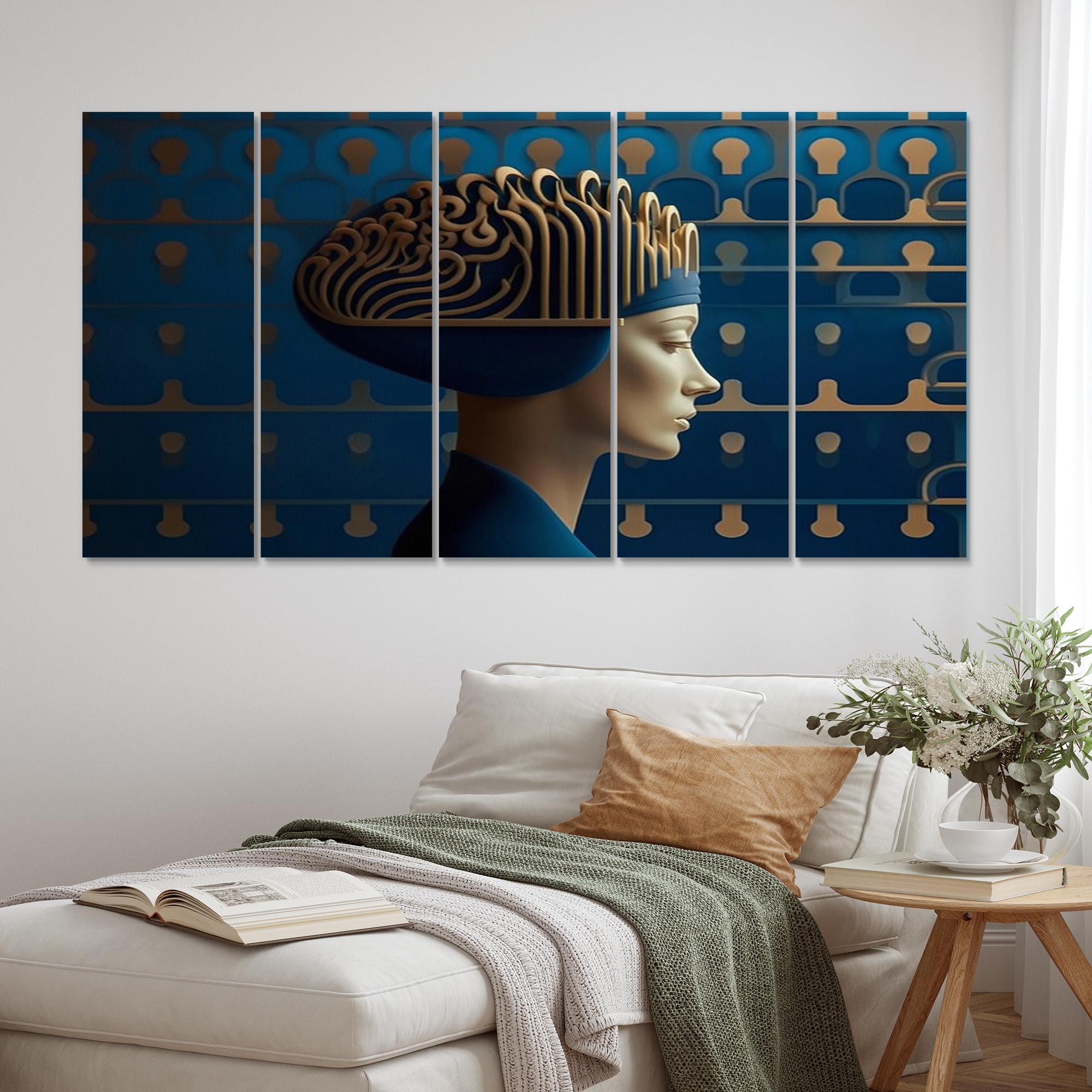 ルバダン Art Vision a Paris Paris Skyline Canvas Wall Art with Sparkling Eiffel Tower