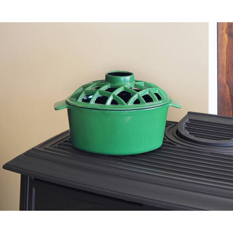 Minuteman International Traditional Lattice Top Steamer, 6.5 Inch Tall, Green