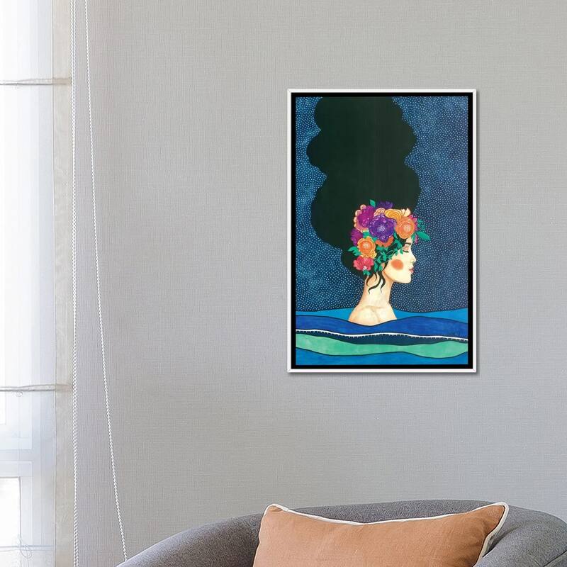 iCanvas "Renovated" by Hulya Ozdemir Framed Canvas Print