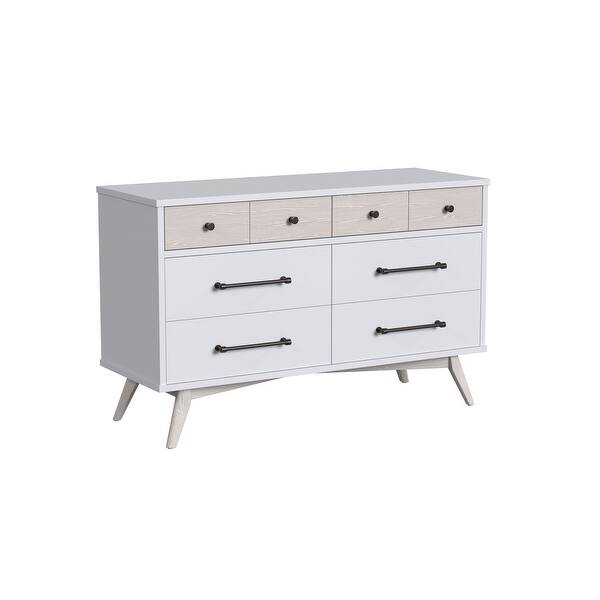 Rowan 6-Drawer Modern Style Wood Dresser, Ash Linen White - Bed Bath & Beyond - 39308945 Rowan 6-Drawer Modern Style Wood Dresser, Ash Linen White - Bed Bath & Beyond - 39308945