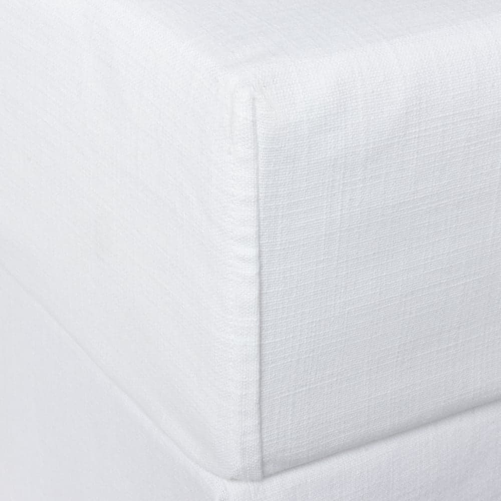 Box Spring Cover, Pure, White, Twin X Long