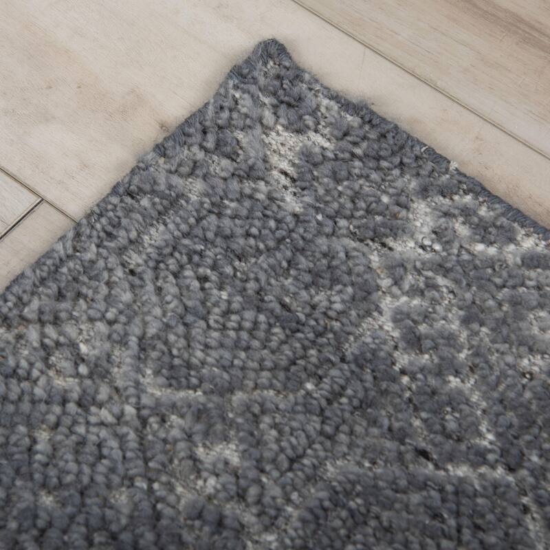 Alora Decor Coquette Hand knotted Geometric Rug