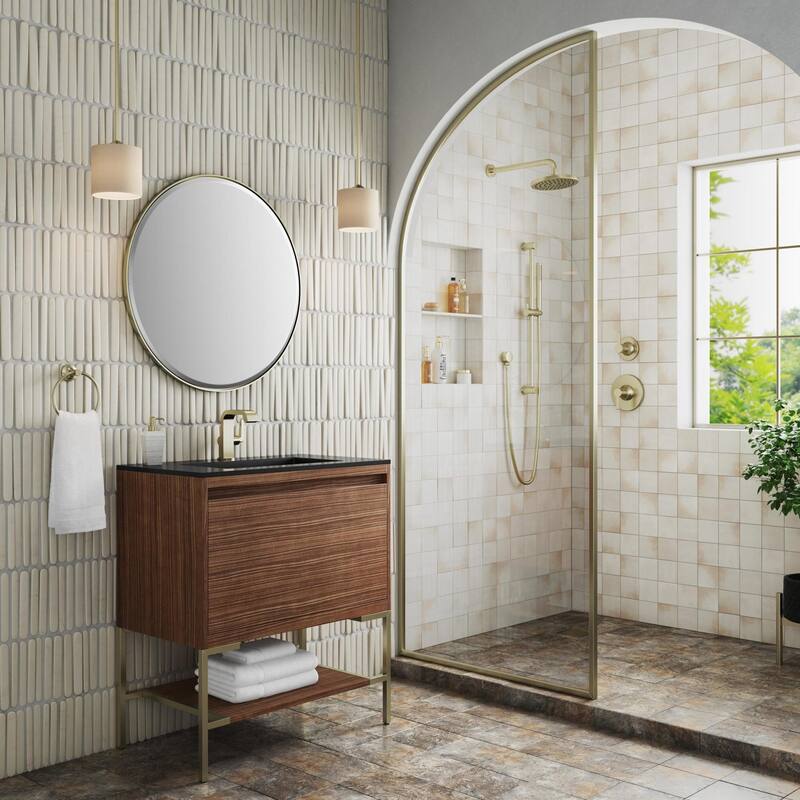 James Martin Vanities 805-V31.5-CB-CH Mantova 32" Single Basin Poplar