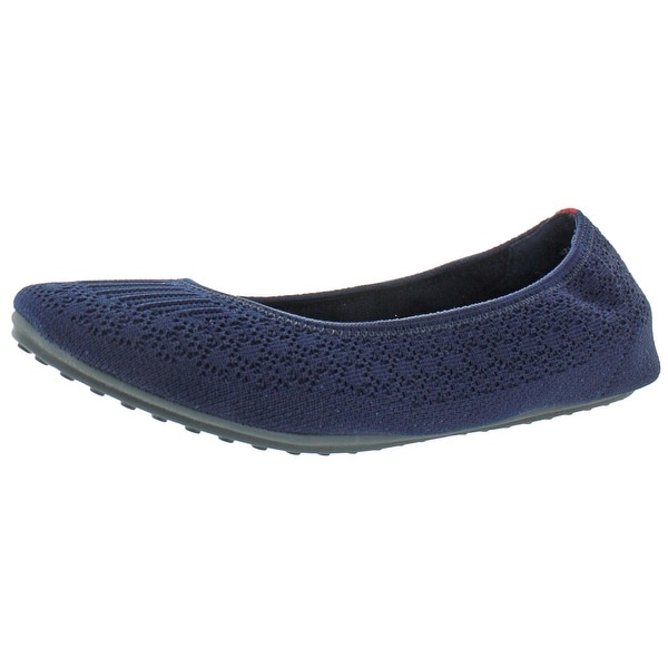 Knit Memory Foam Slip On Ballet Flats 